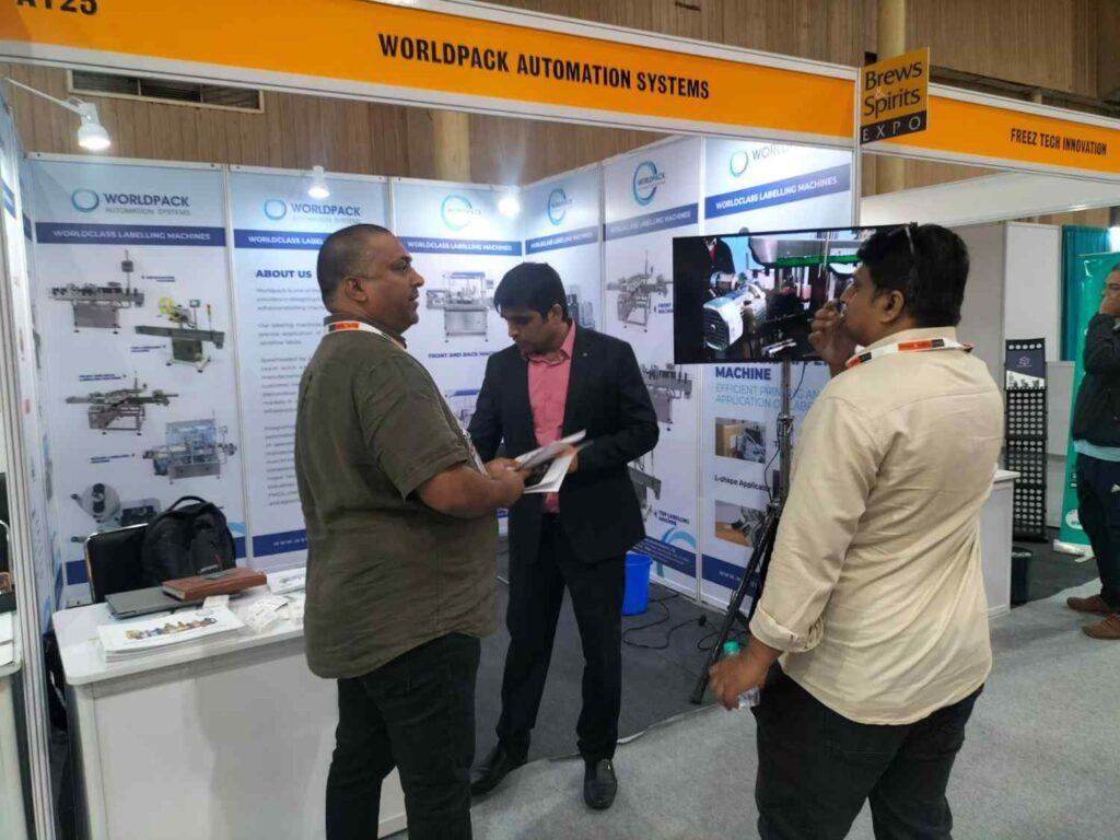 Worldpack at Brew & Spirits Expo in Bengaluru