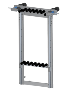 Sliding buffer roller