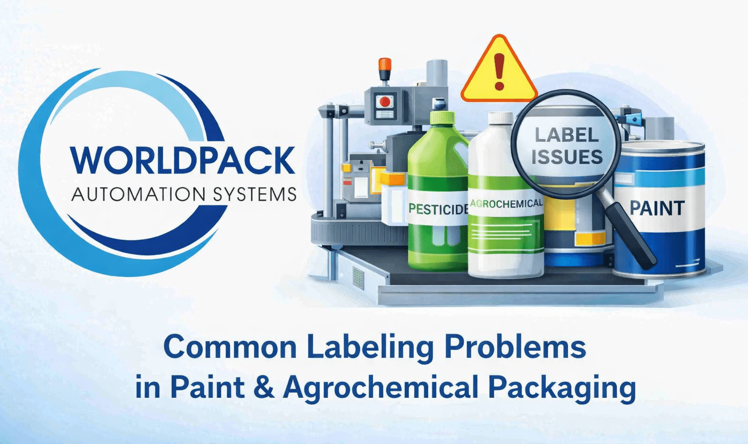 Common Labelling Problems in Paint, Lubricants & Agrochemical